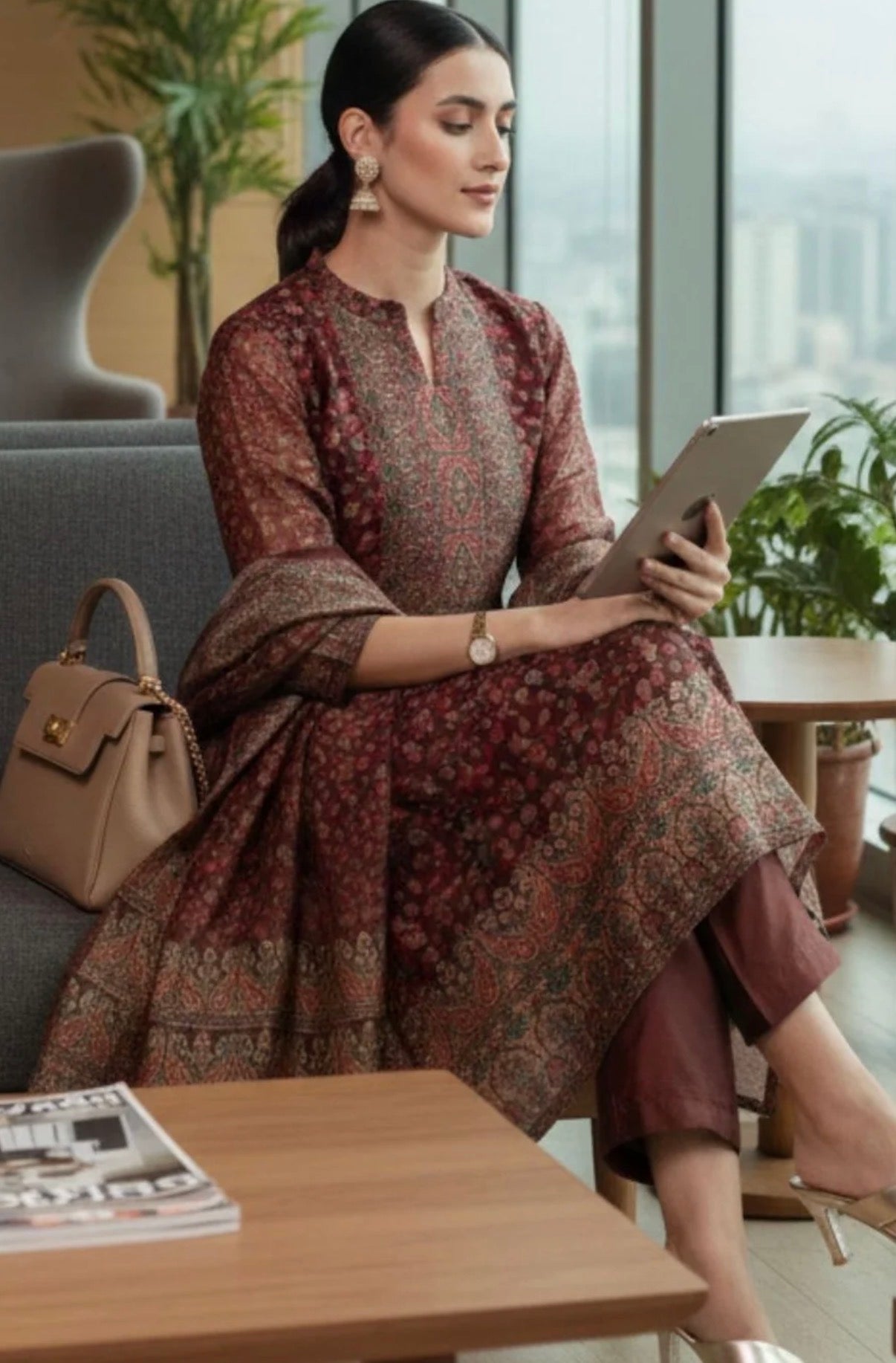 Anarkali suit set
