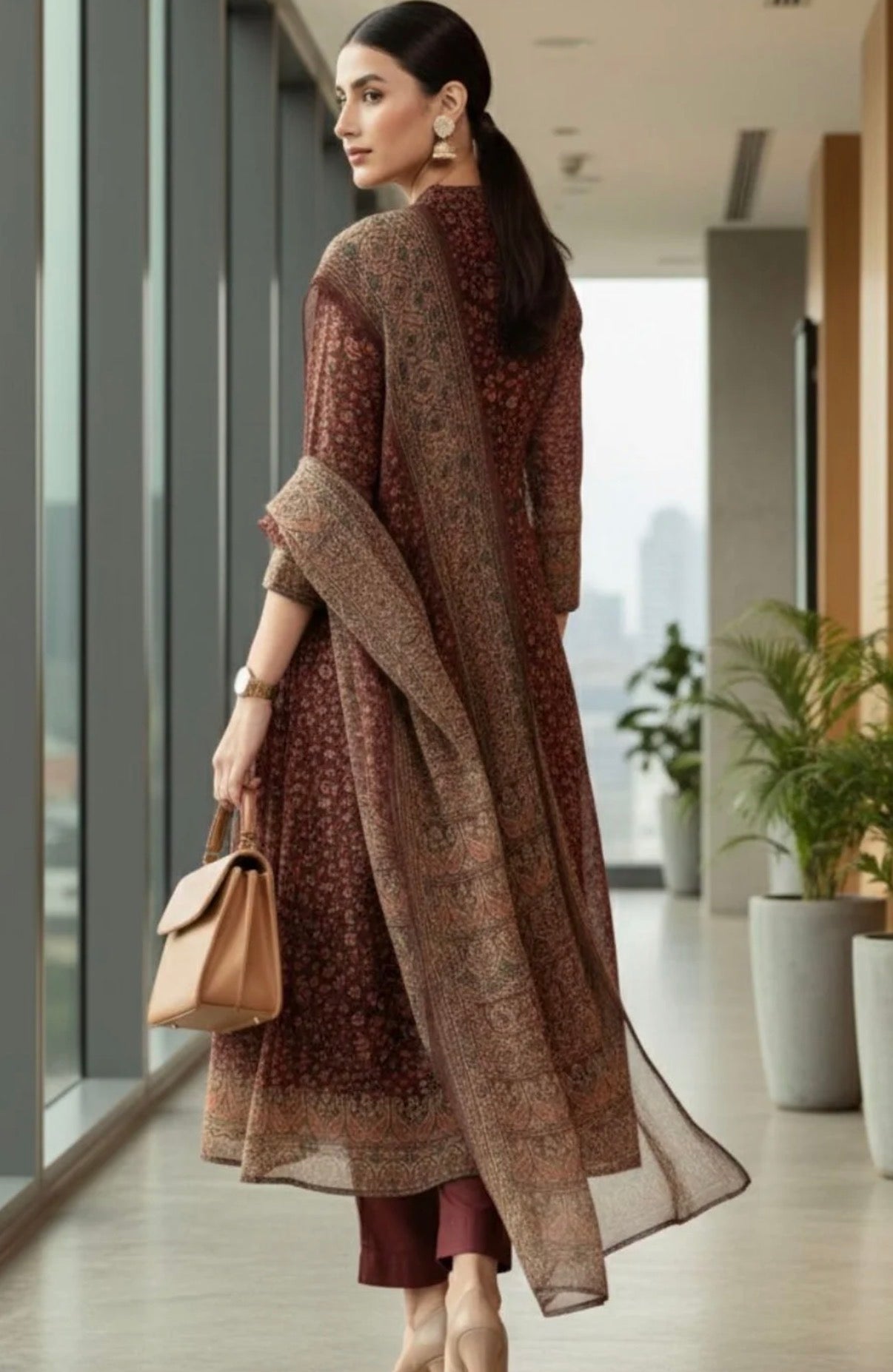 Anarkali suit set