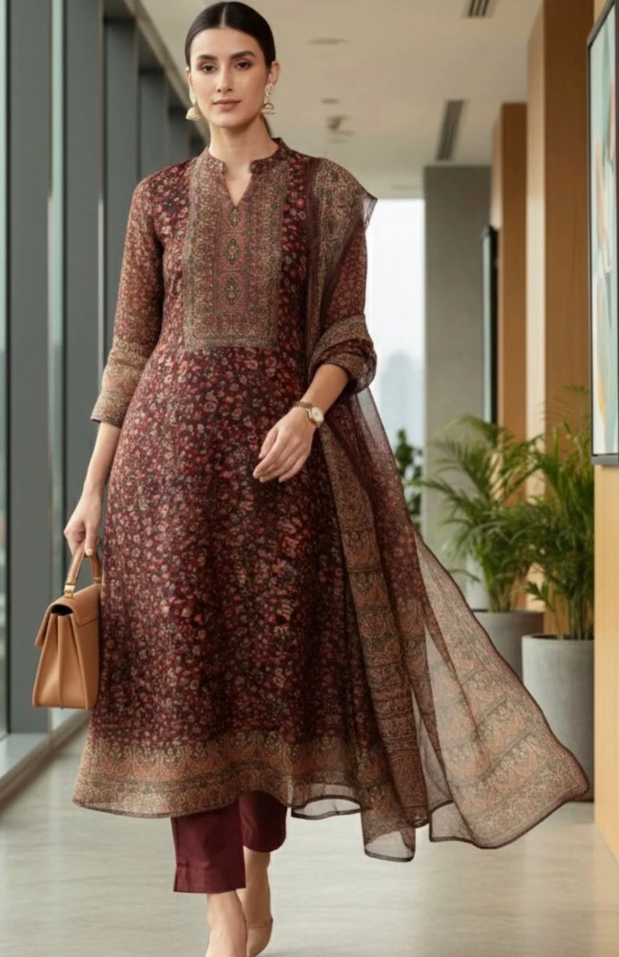 Anarkali suit set