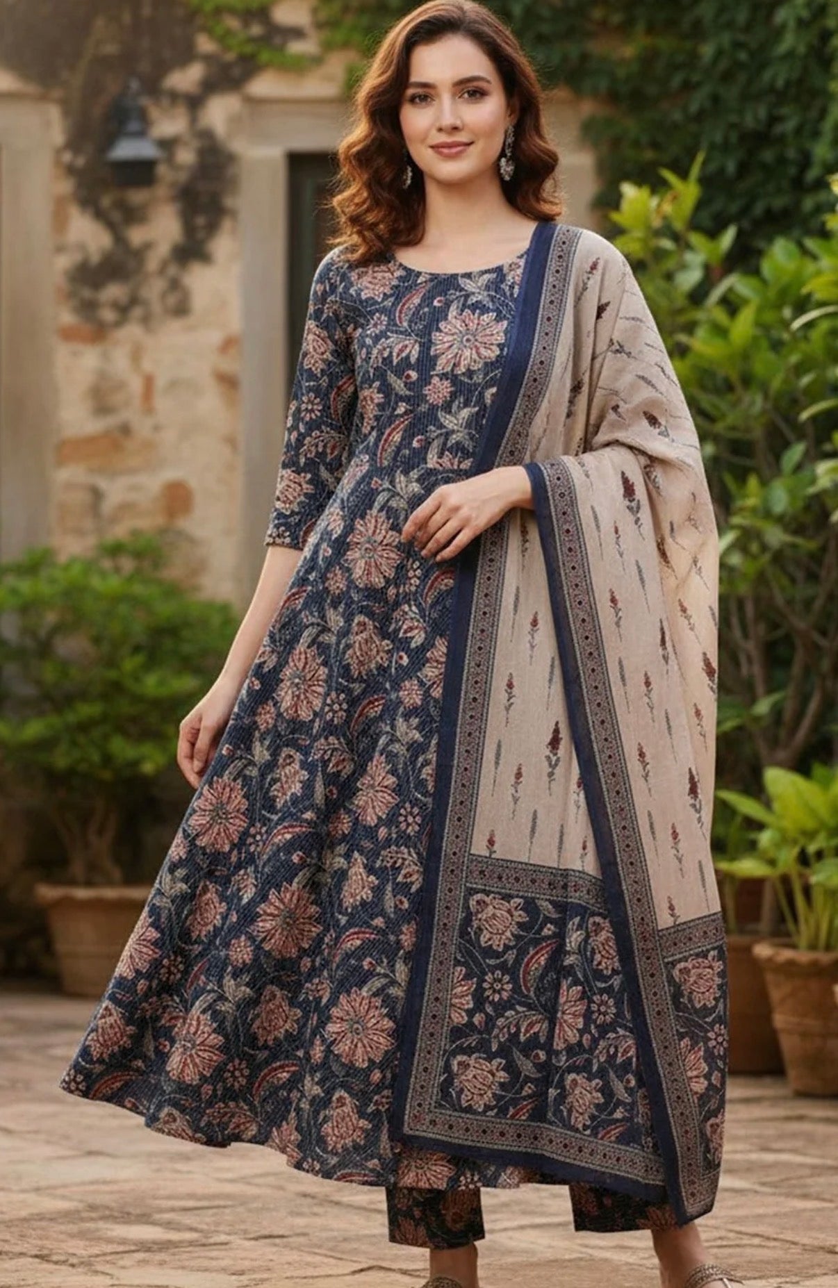 Anarkali suit set