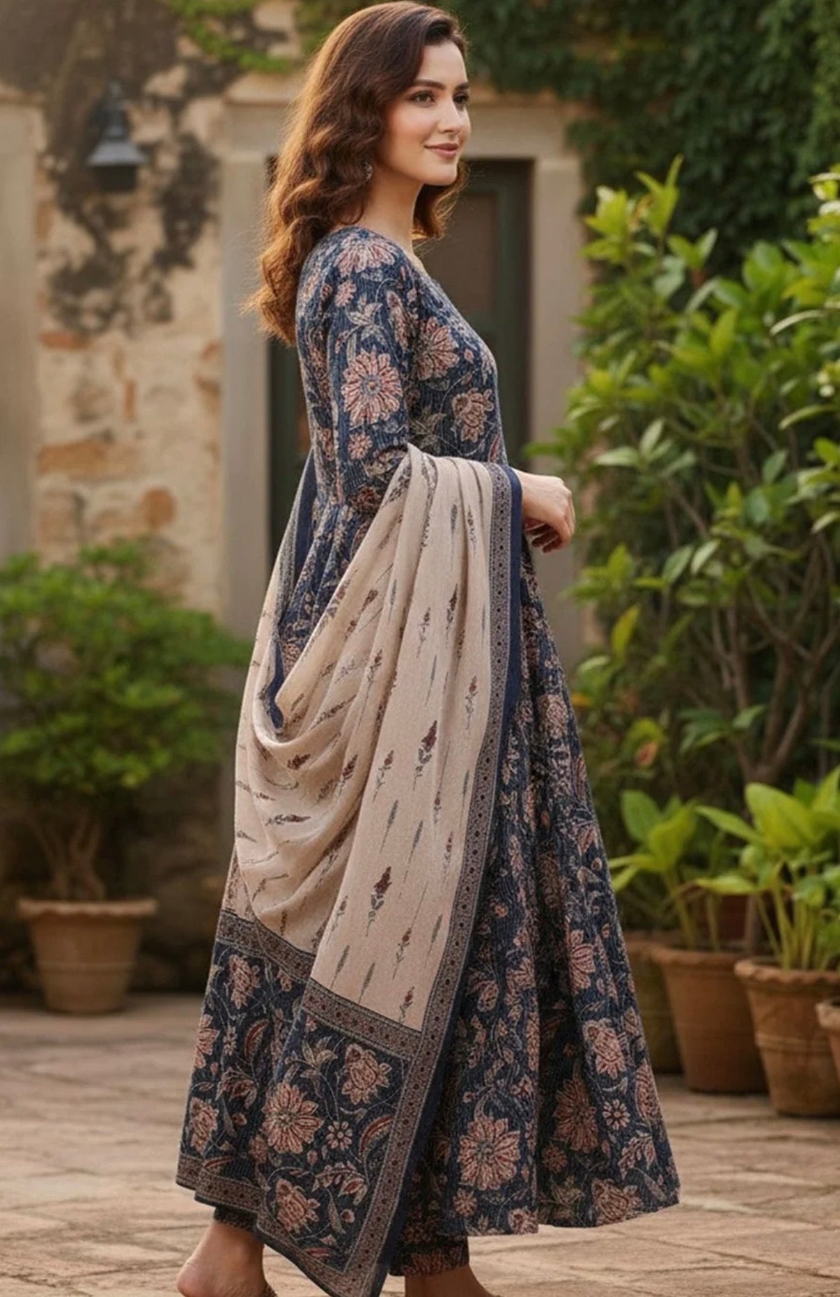Anarkali suit set