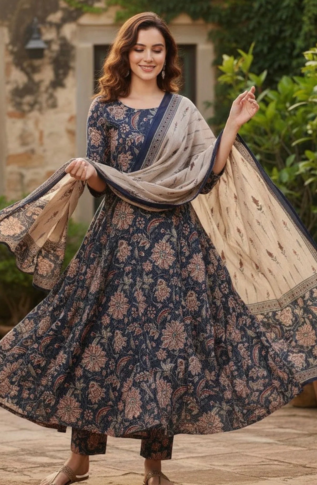 Anarkali suit set
