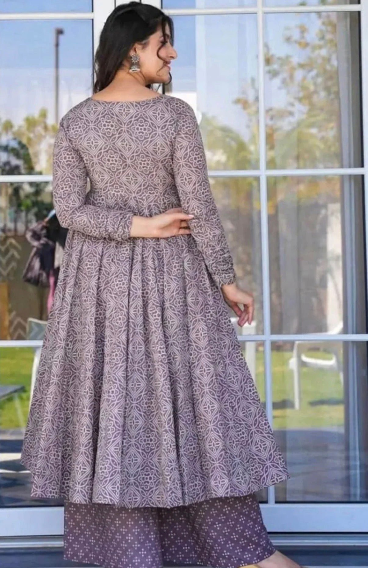 ANARKALI COTTON KURTI