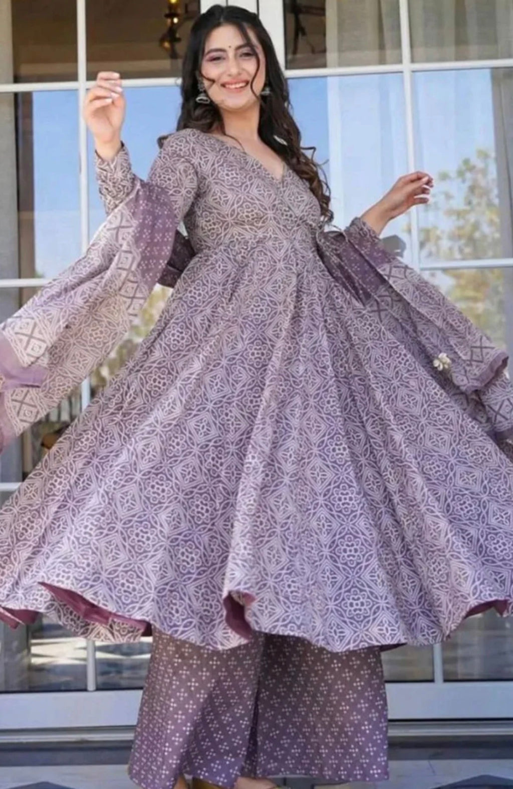 ANARKALI COTTON KURTI