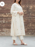 Elegant Embroidered Kurta SET